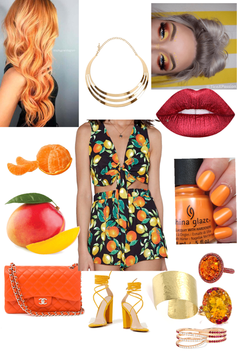 Mango and Orange