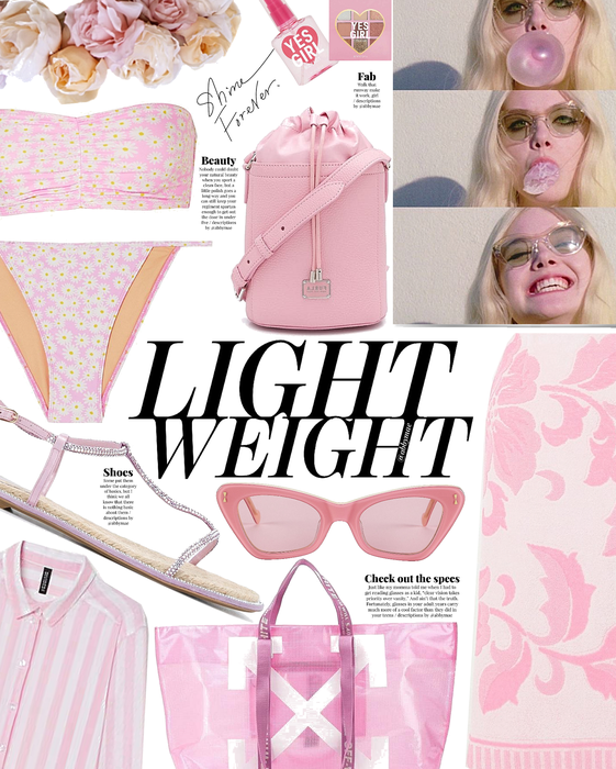 lightweight pastel pink
