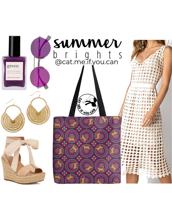 Hello Summer with Kaleidoscope Tote