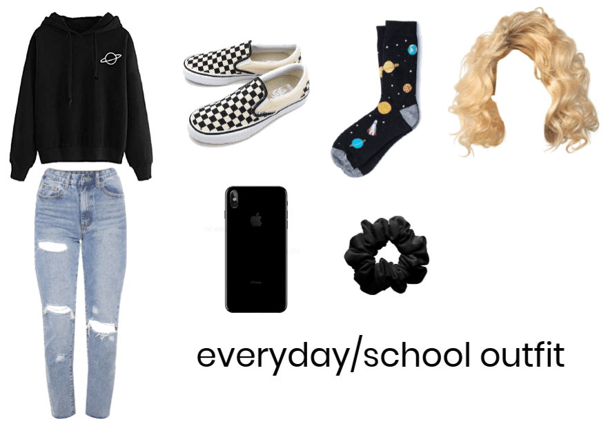 everyday/school outfit
