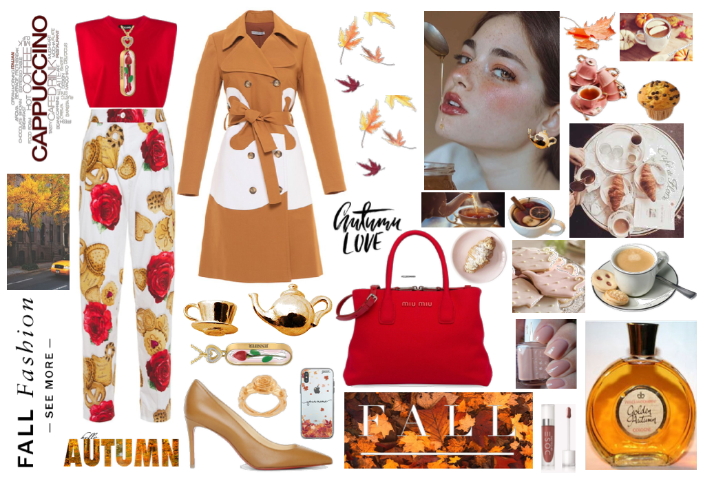A perfect look for a super woman's fall breakfast!