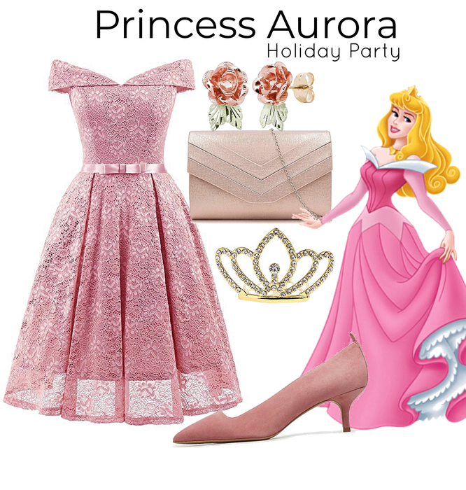 Princess Aurora-holiday party