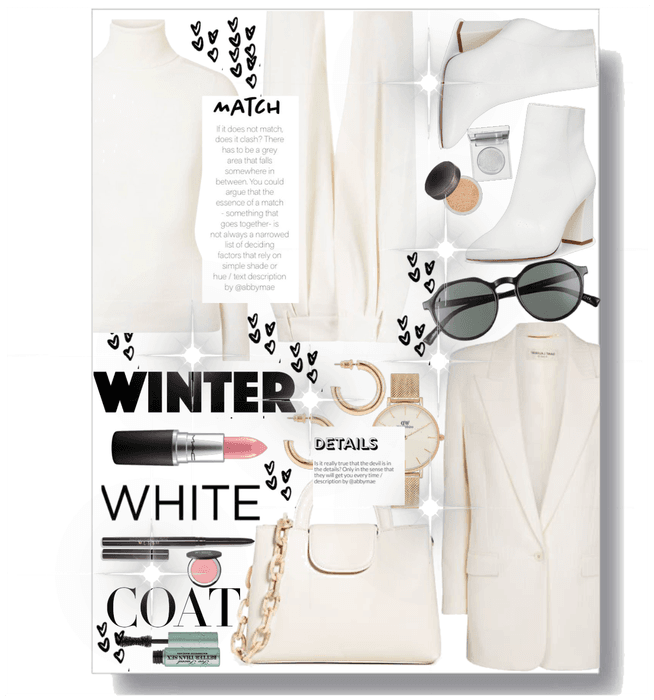 Winter White Coat
