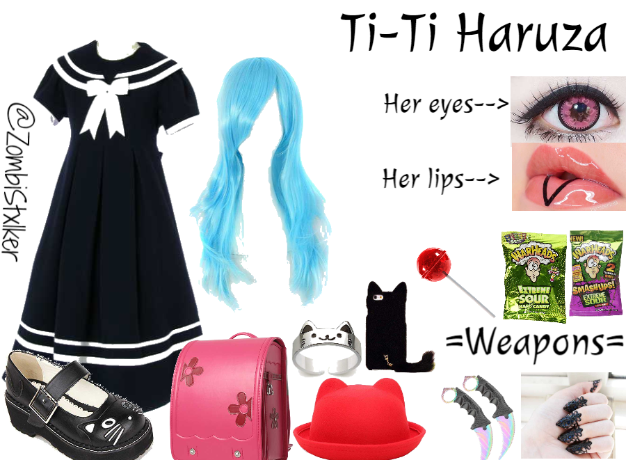 Shadow Hunters OC: "Ti-Ti" Haruza's school uniform (human)