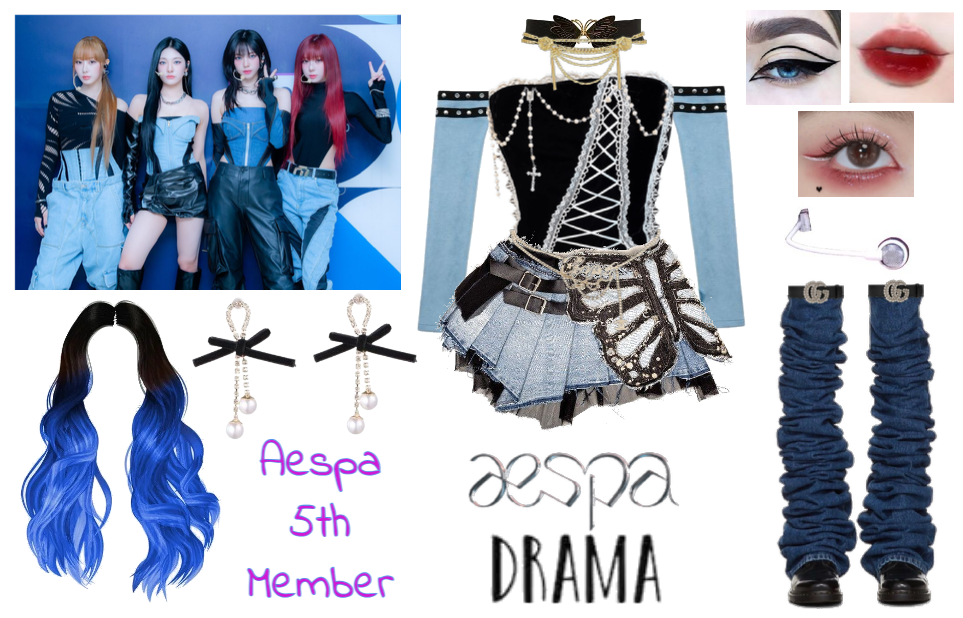 Aespa 5th Member - DRAMA Outfit #1