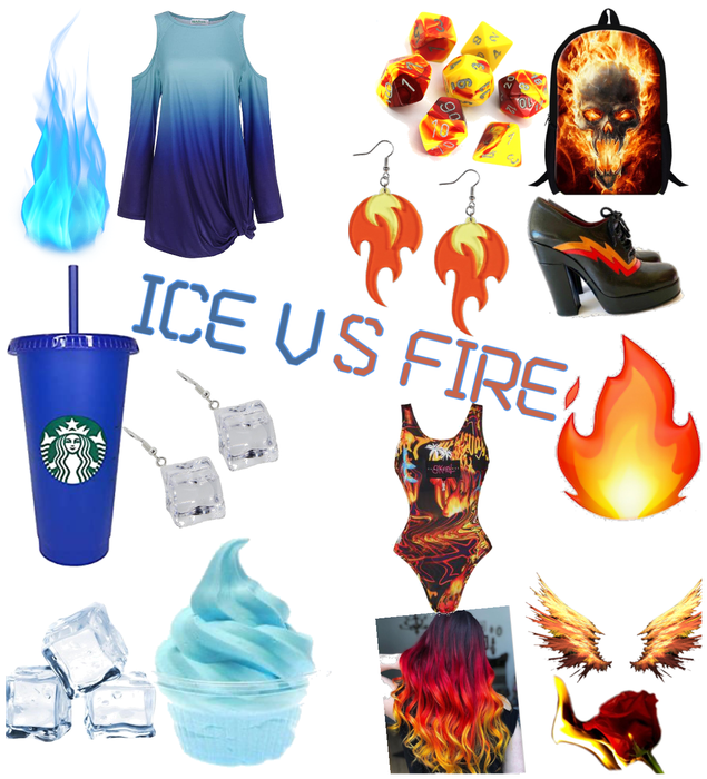 ICE VS FIRE CHALLENGE