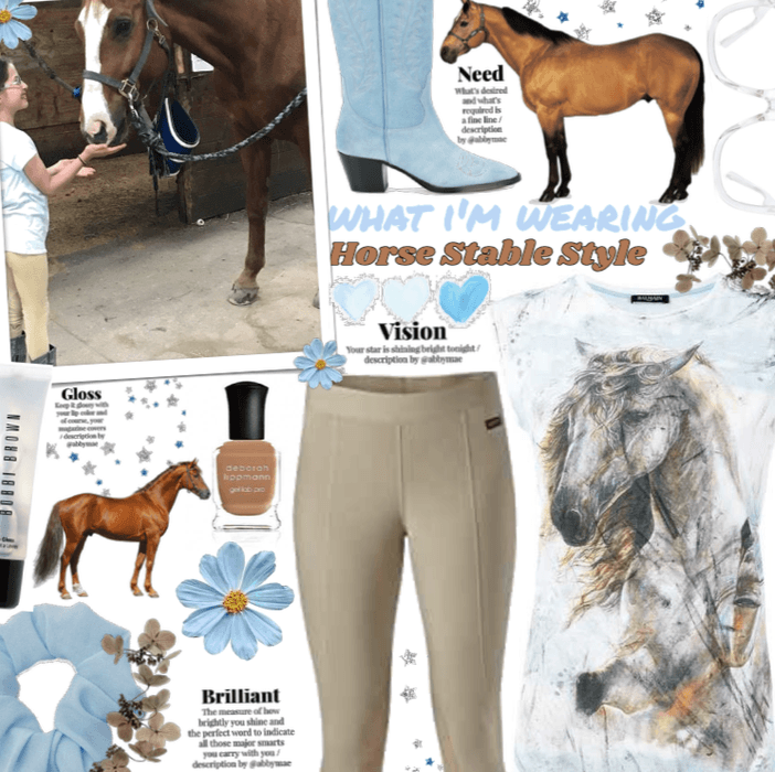 What I'M wearing- horse stable style