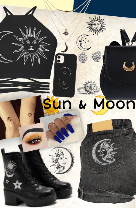 sun ☀️ & moon 🌙