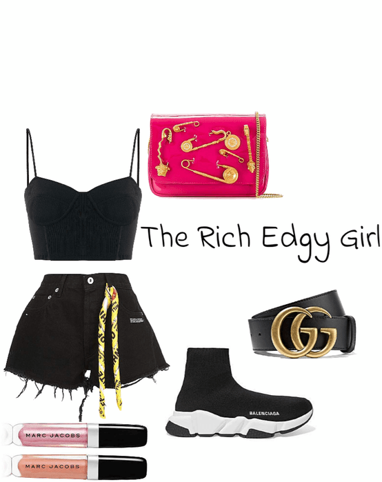 the rich edgy girl