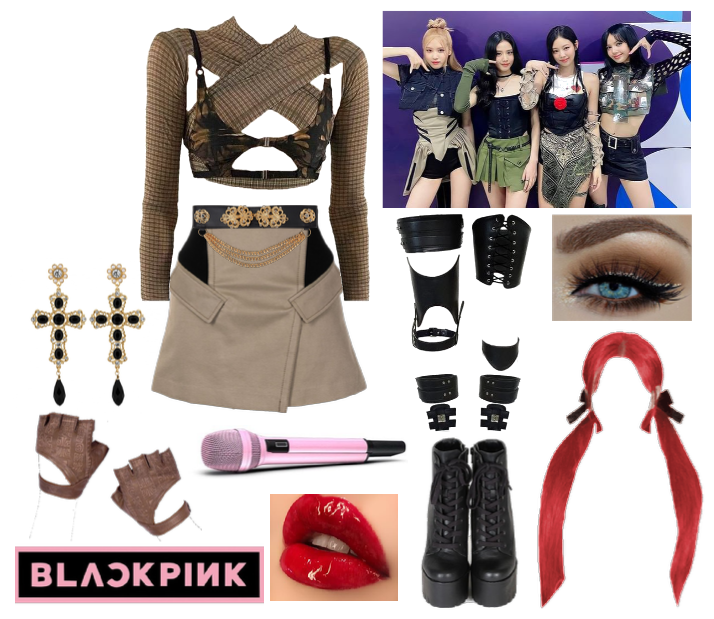 Blackpink 5th Member - PINK VENOM Stage Outfit #1