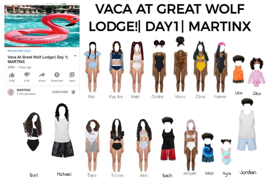 VACA AT GREAT WOLF LODGE!| DAY 1 | MARTINX