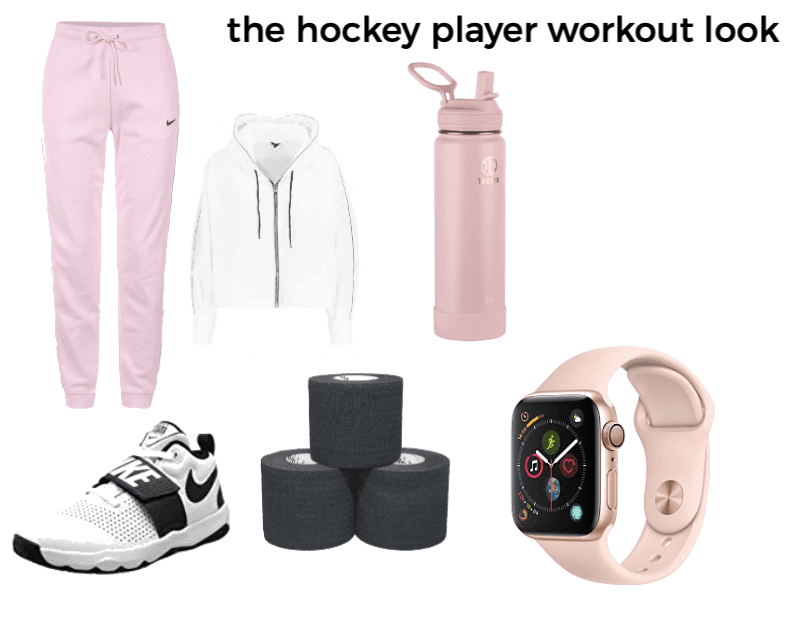 the hockey workout look