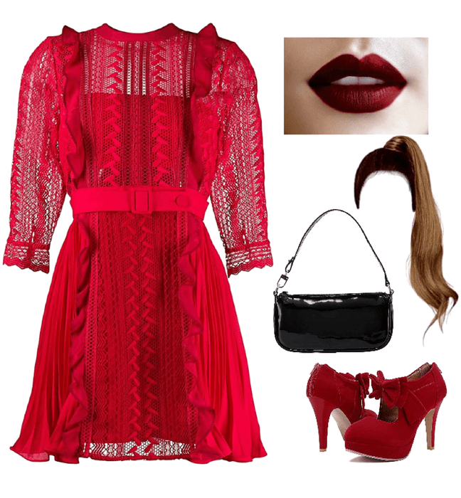 High Heels, Red Dress