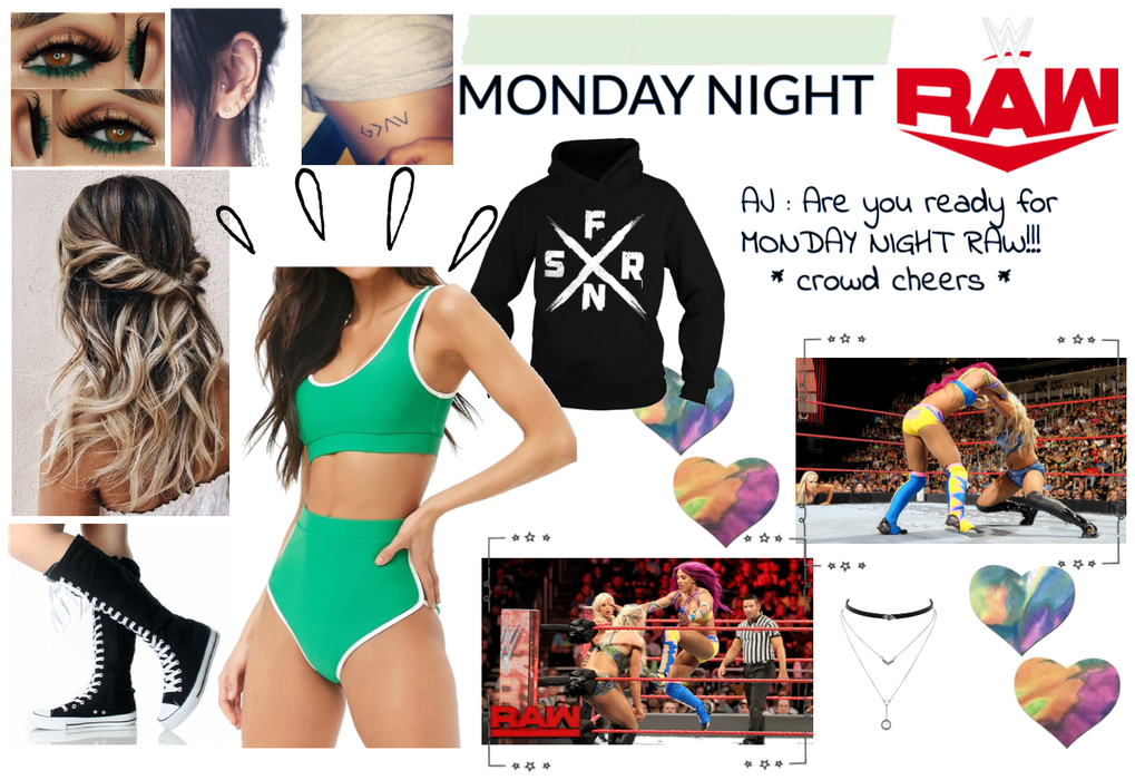 AJ : Monday Night Raw