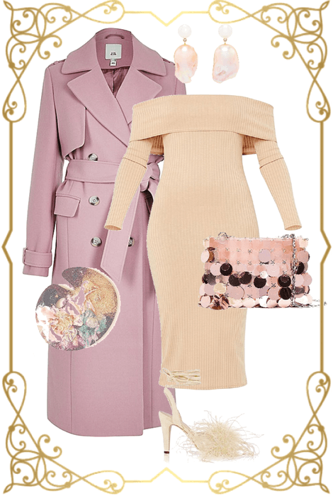 Coat & Dress Outfit
