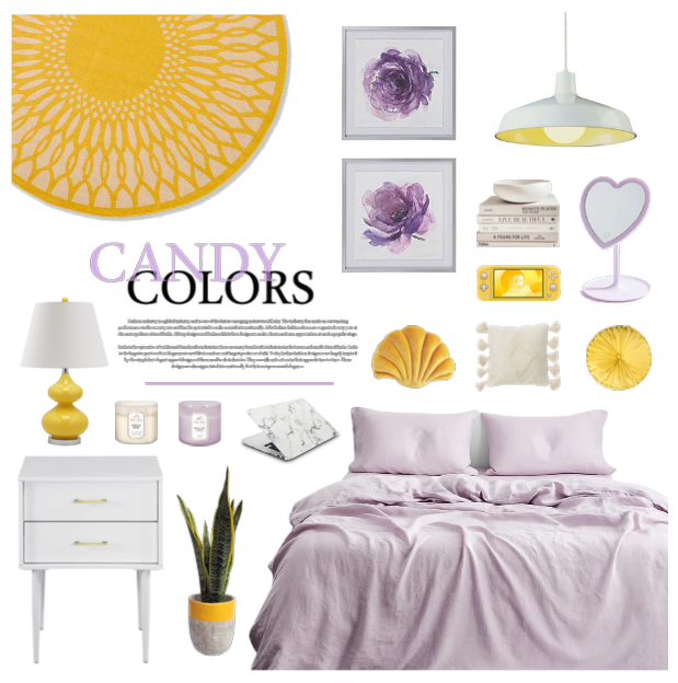 Home Decor: Lavender / Lemon