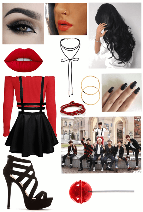 BTS War of Hormone Outfit