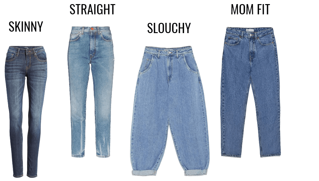 models of women's jeans