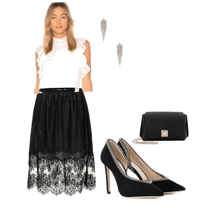 Classy Black Skirt