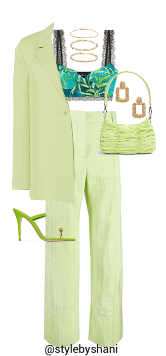 monochromatic outfit - green ☘️
