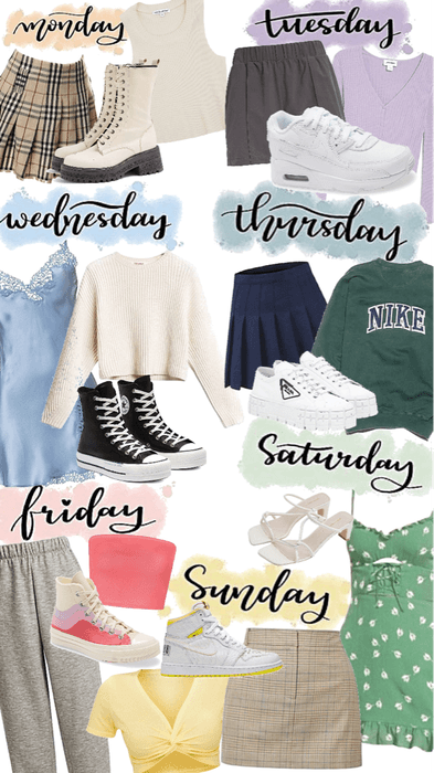 weekly outfit challenge