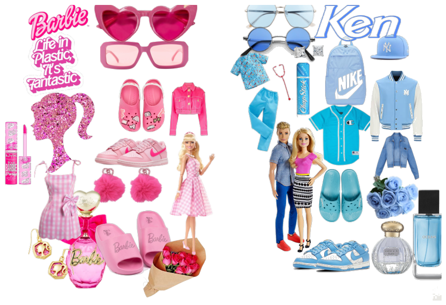 Ken and Barbie Modern🩷🩵