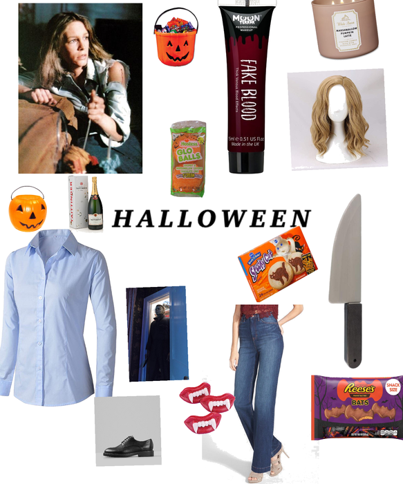 Laurie strode diy outfit or Halloween costume