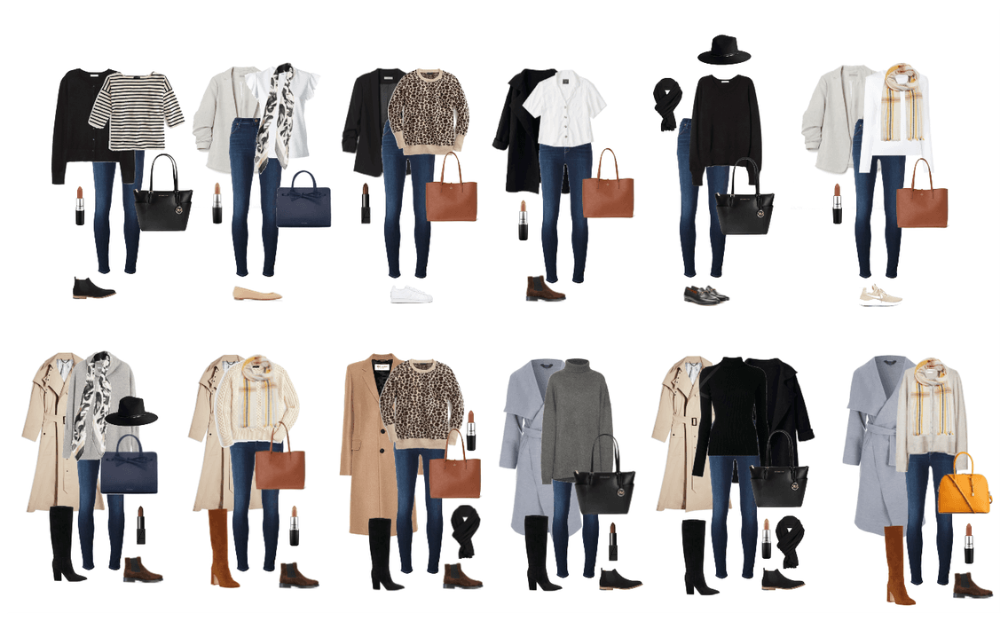 Early & Late Fall Go-To Outfits