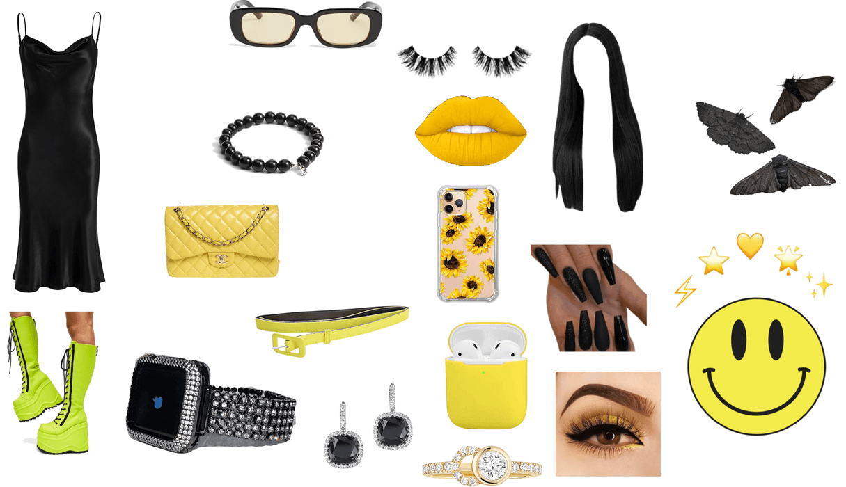 black🖤and yellow💛