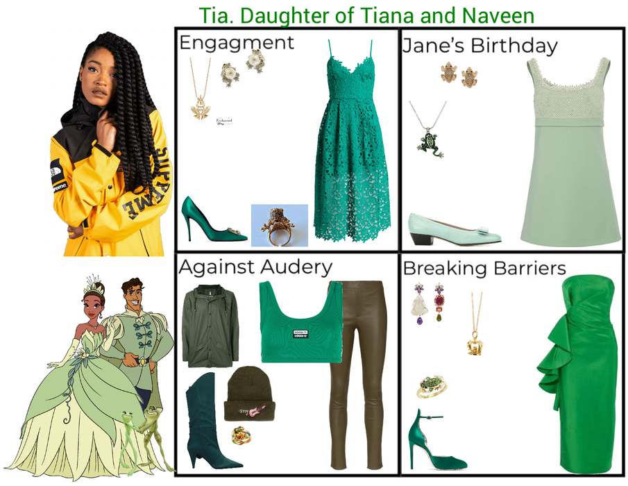 Tia. Daughter of Tiana and Naveen. Descendants 3