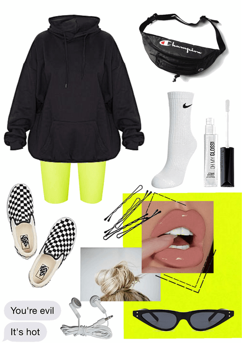 trendy sporty outfit