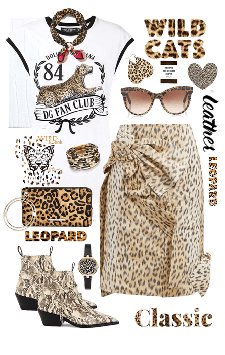 Leopard Leather and D&G