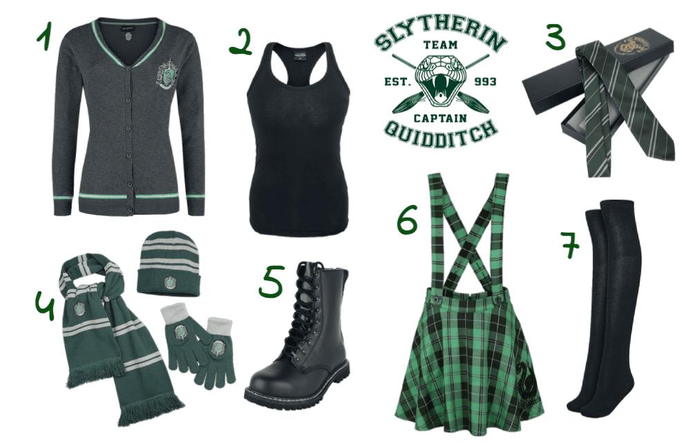 Slytherin School Outfit