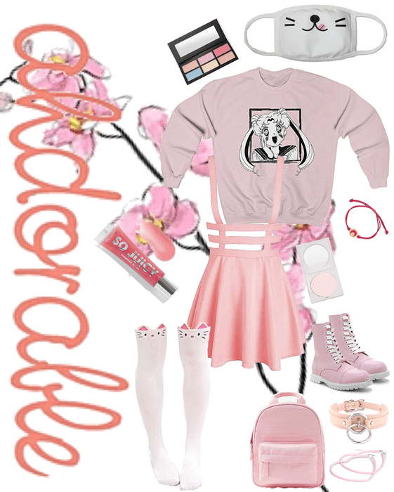 UwU Aesthetic pink outfit