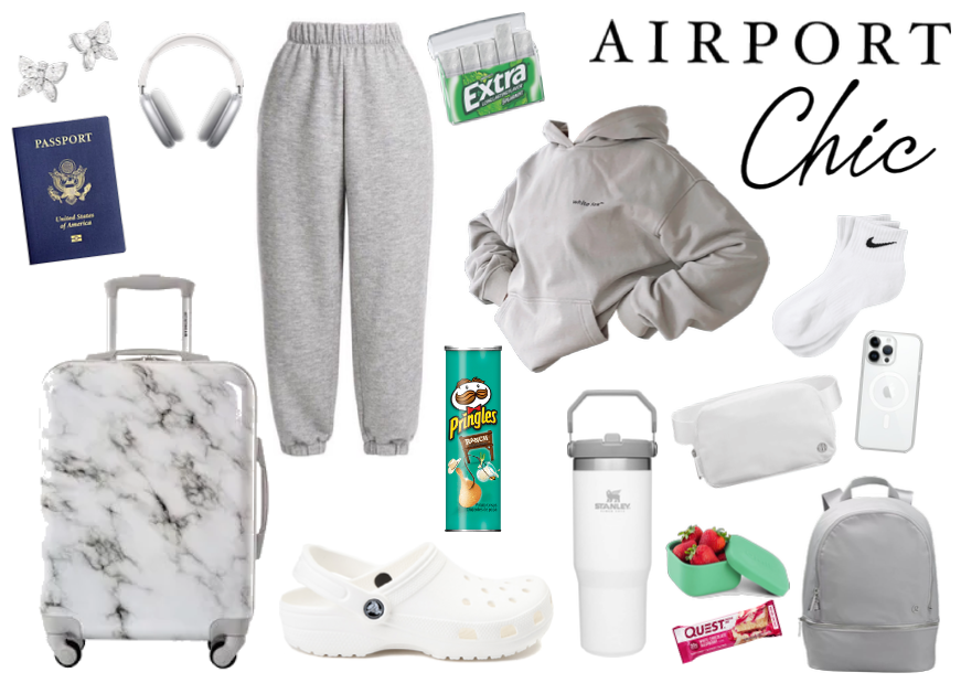 Airport Cozy Chic Outfit!