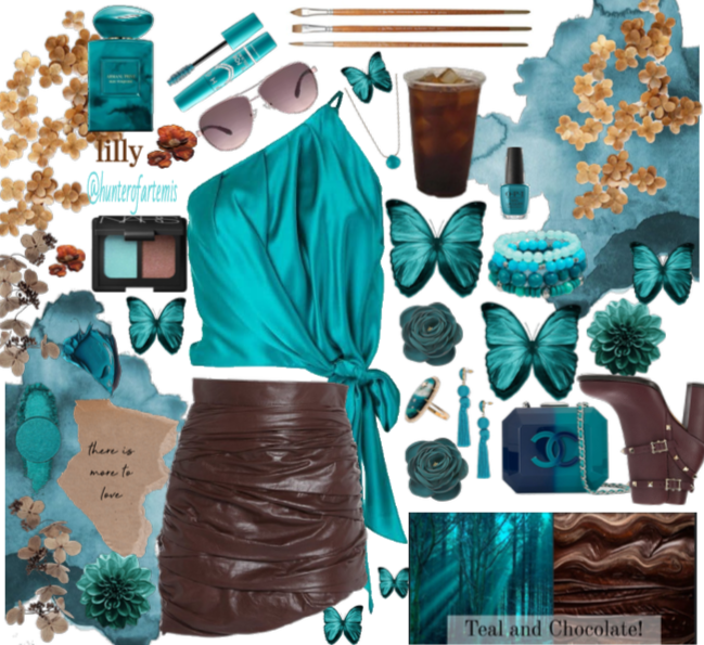 Timeless Teal | Teal and Chocolate Style