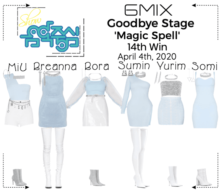 《6mix》Show! Music Core Goodbye Stage 'Magic Spell'
