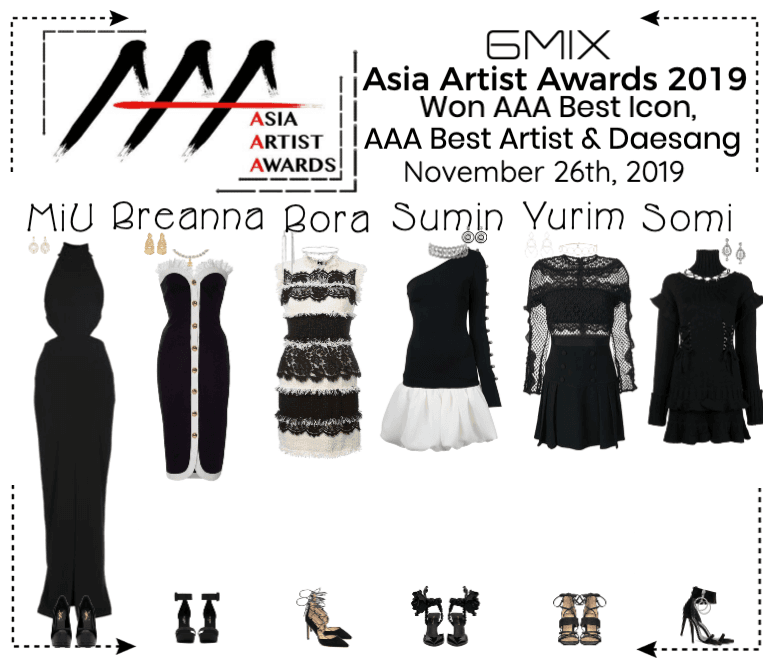 《6mix》Asia Artist Awards 2019