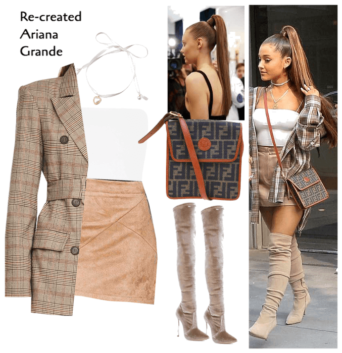 Re-created Ariana Grande outfit