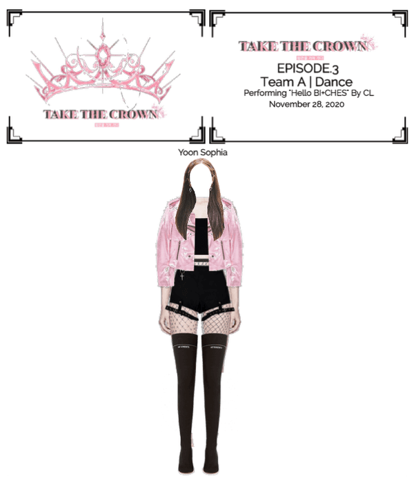 "Take The Crown" Ep.3 [Team A] [Dance] Yoon Sophia
