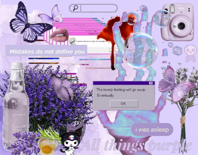 {TW:GORE} purple feverdream <3
