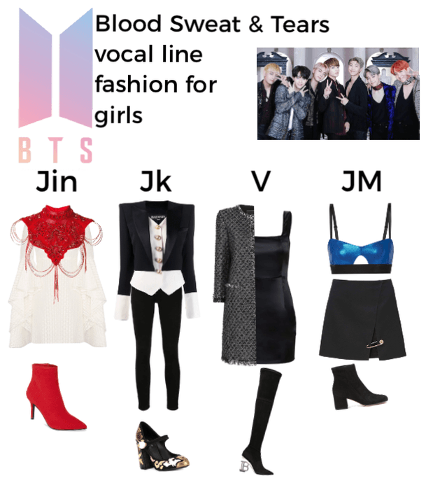 Blood Sweat & Tears Vocal line fashion for girls