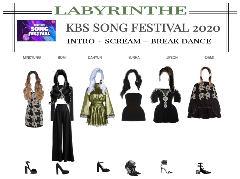 LABYRINTHE kbs song festival 2020 1st stage
