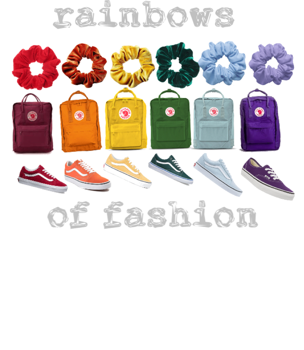 rainbows of fashion