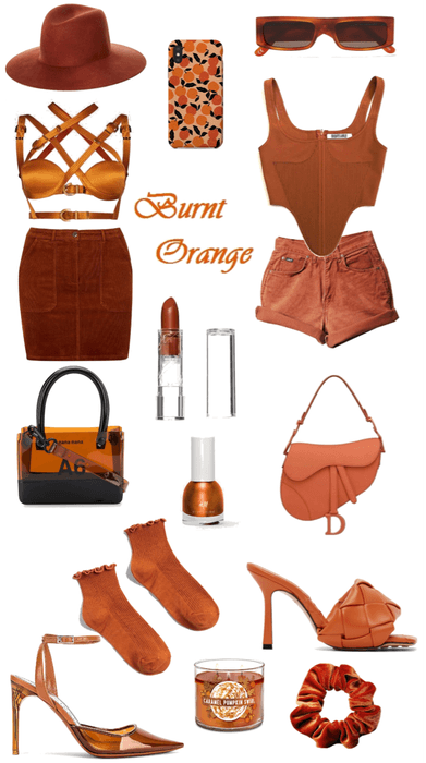 Summer Oranges Challenge Burnt Orange