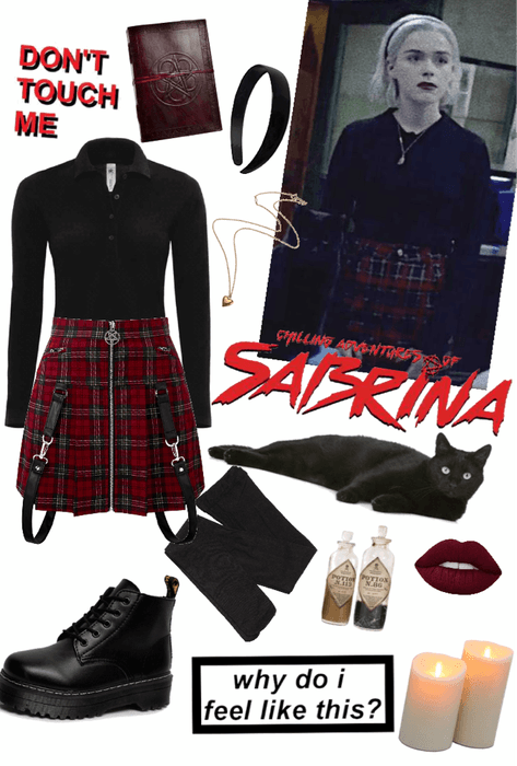 Sabrina, (Outfit #3. Christmas Episode)