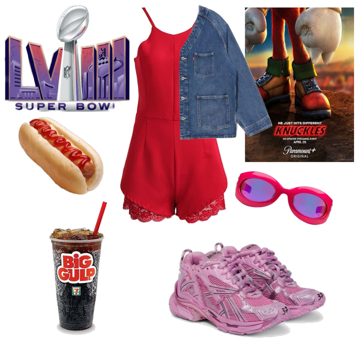 super bowl LVIIIN outfit