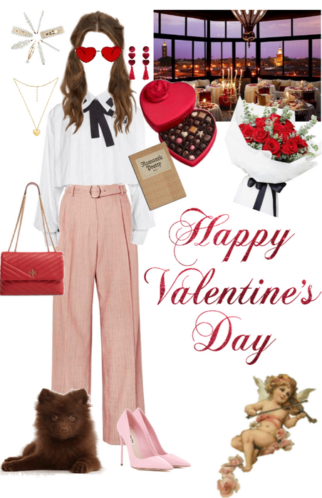Valentine’s Day time outfit