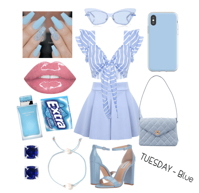 true blue (Monochromatic outfit - BLUE prt1)