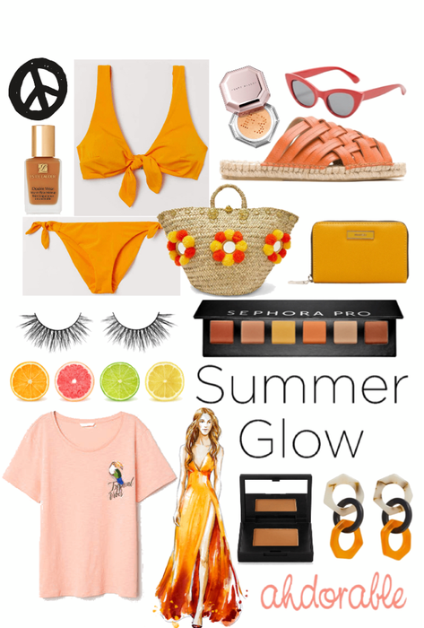 orange you glad you went to the beach
